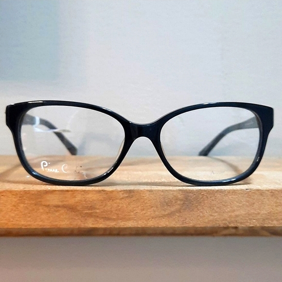 NEW Pierre Cardin Prescription-Ready Eyeglass Frame, black, glasses 53-16-140 - Picture 4 of 6